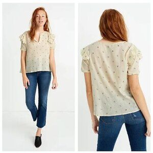 Madewell Embroidered Gazebo Top XXS